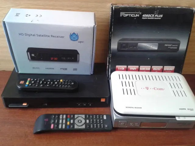 Satelitné digitálne HD príjmače (setoboxy)