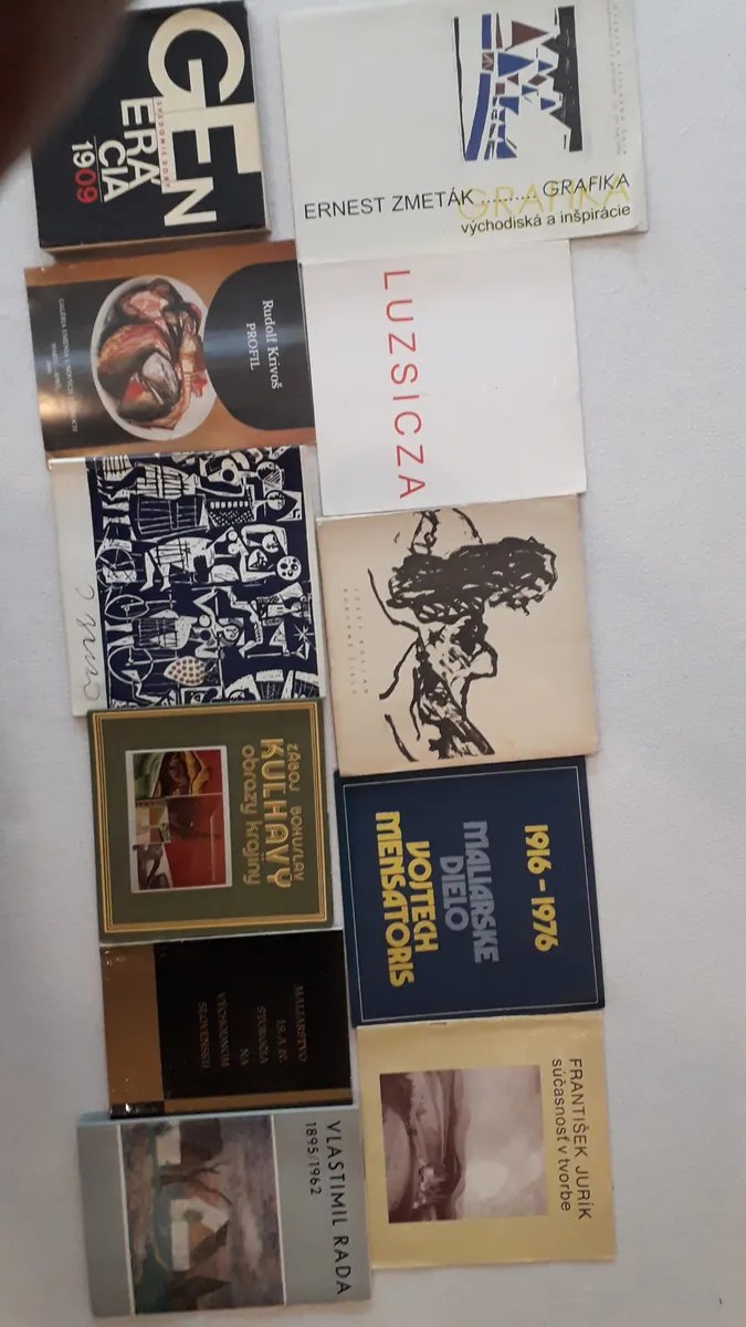 Brožúry o výtvarnom umení (maliarstvo) 11xA4