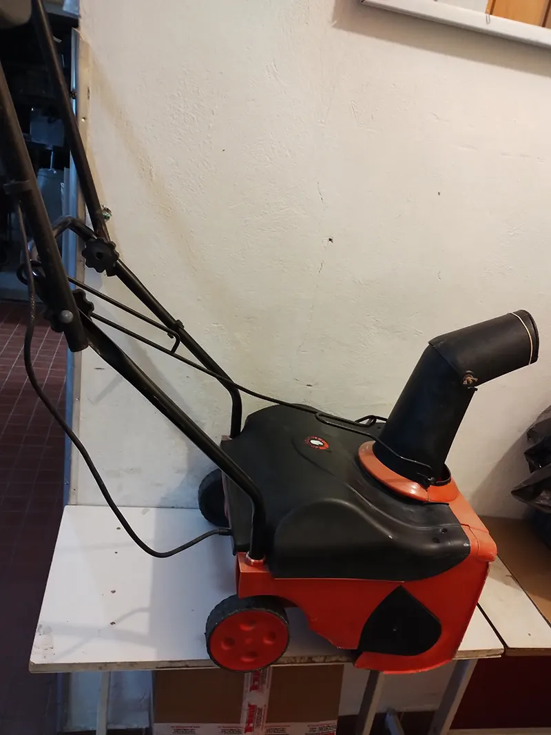 Elektrická fréza na sneh 220V 28€